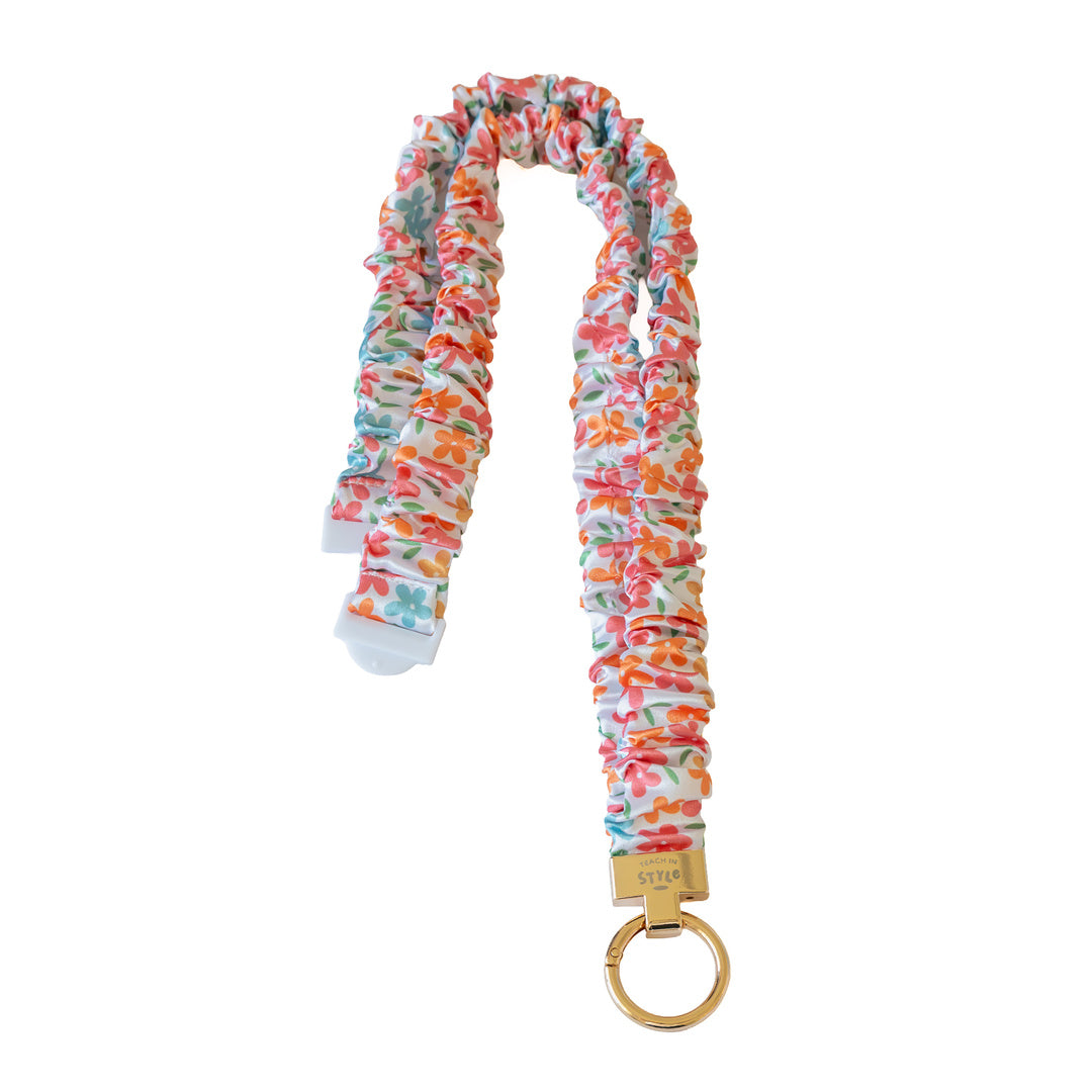 Garden Party Scrunchie Lanyard