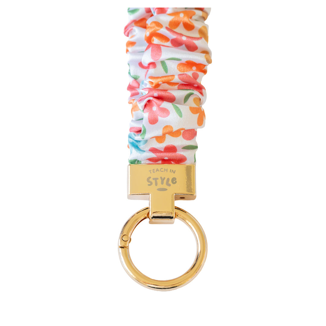 Garden Party Scrunchie Lanyard