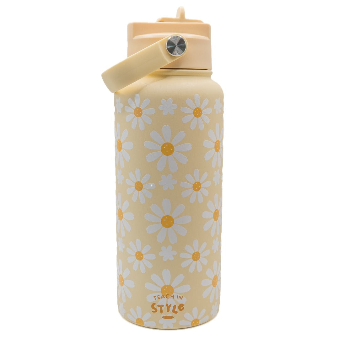 Sunshine Daisy 1000 mL Insulated Water Bottle