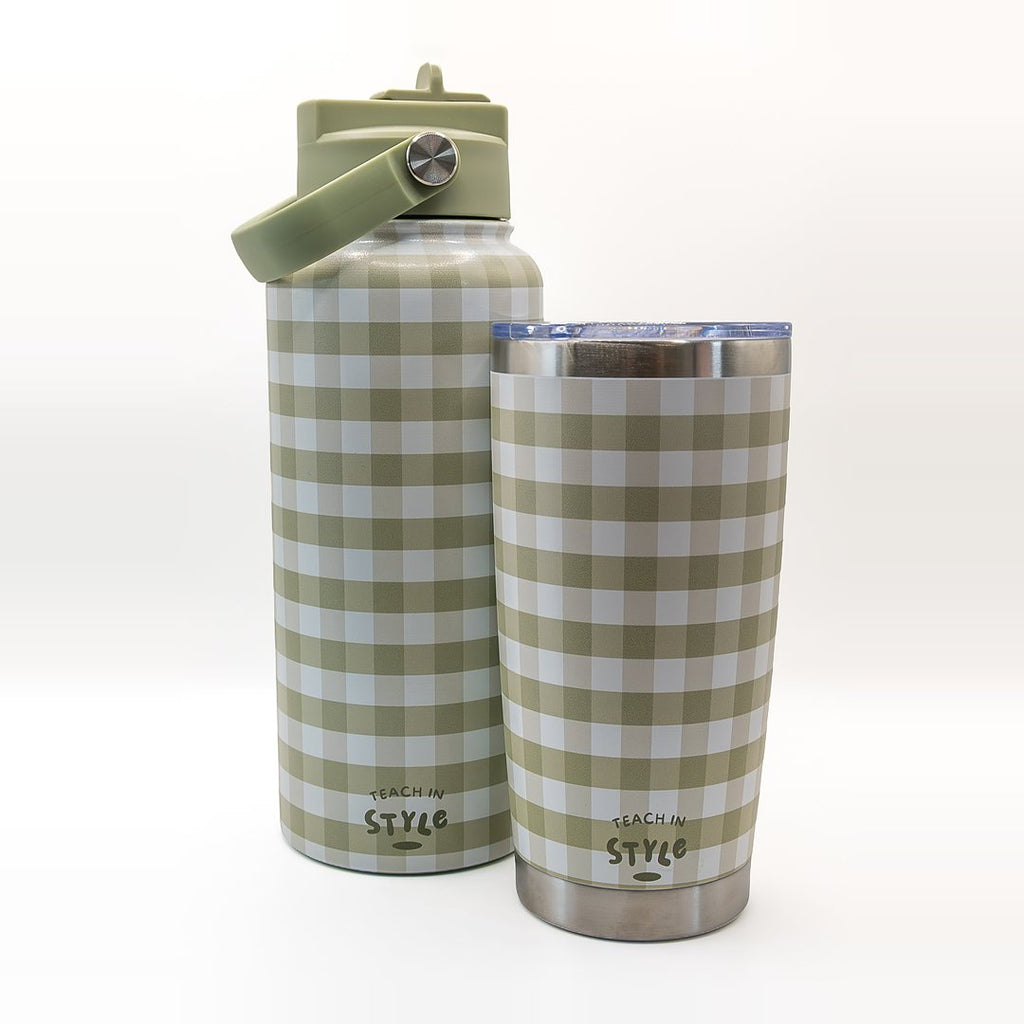 Sage & Sweet Water Bottle & Coffee Tumbler Bundle